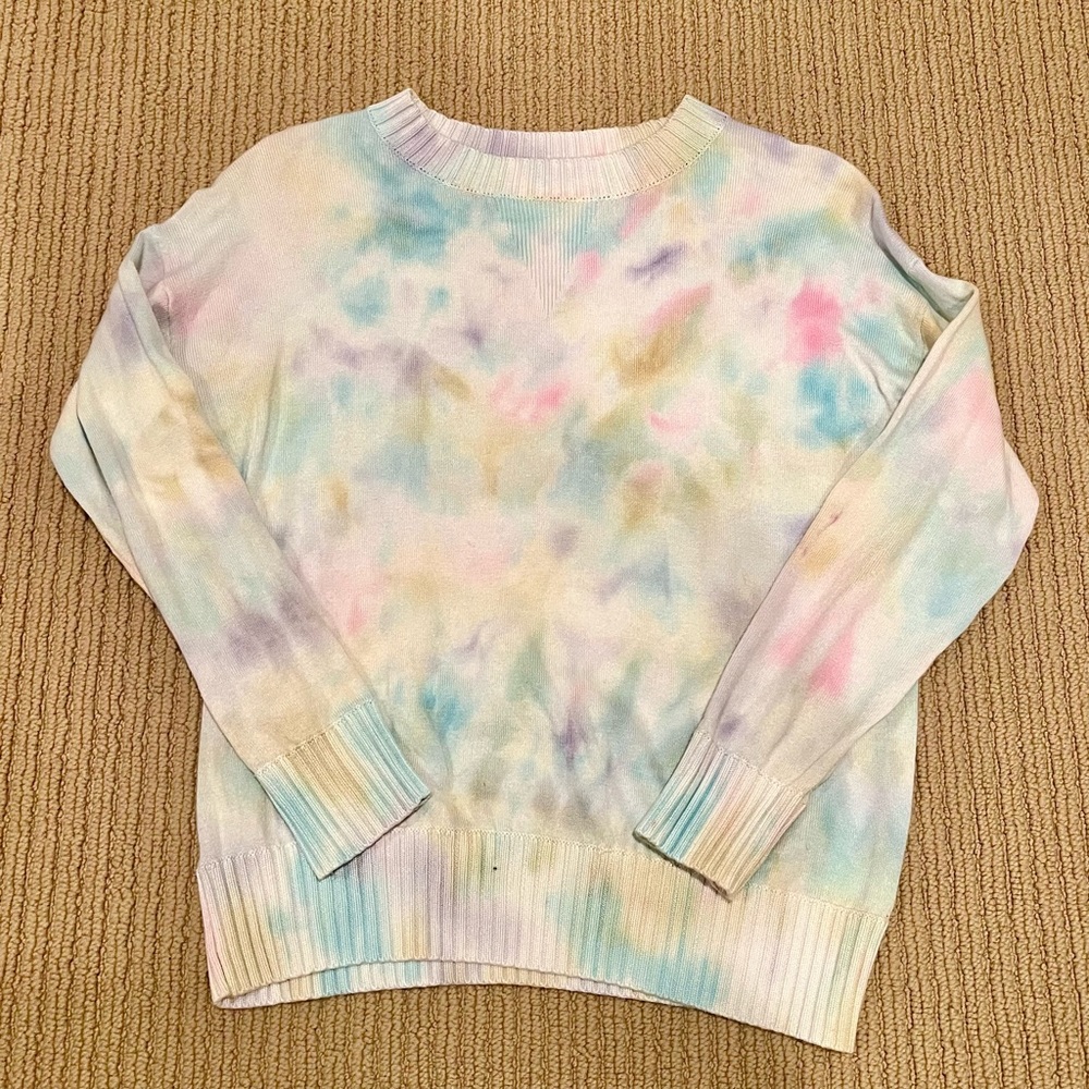 Central Park West Tie Dye Sweater
